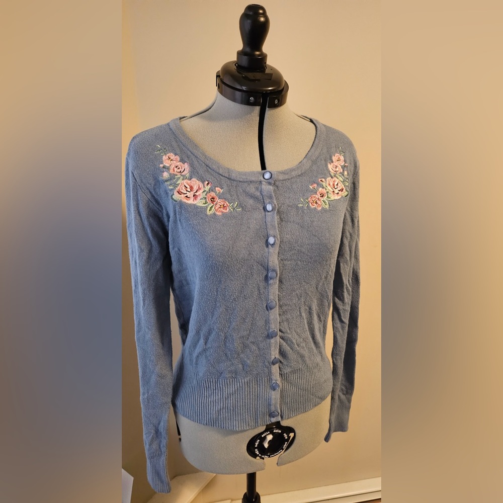 Banned Apparel floral cardigan size uk 10